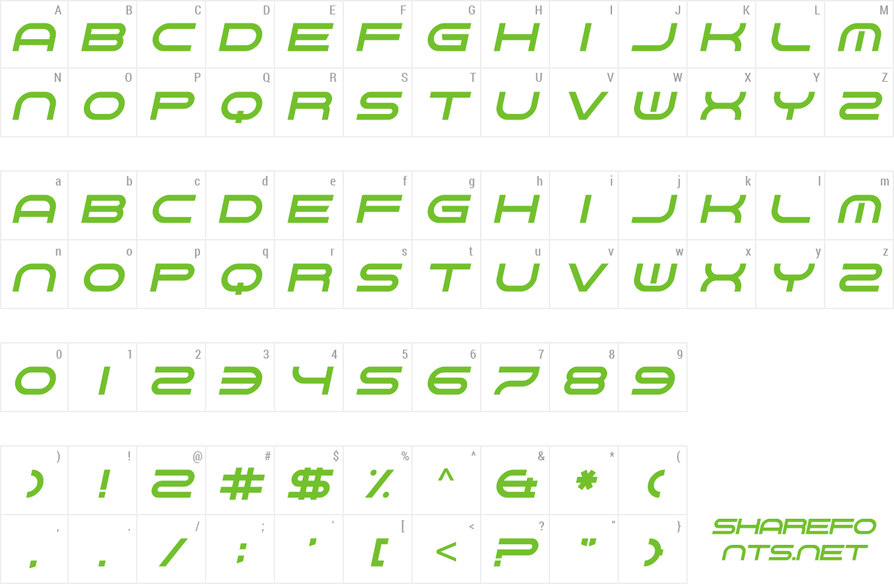 Font Gnaw Hard preview